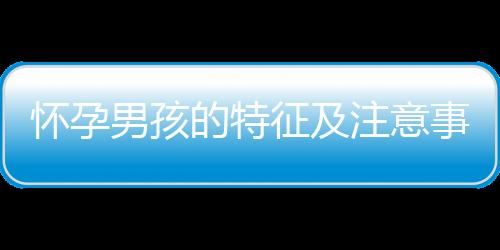 怀孕男孩的特征及注意事项